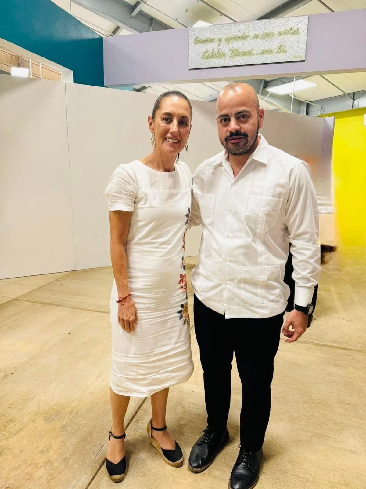 "El Director de la Agencia de Energía, Lic. Carlos Adrián García Basto, Acompaña a la