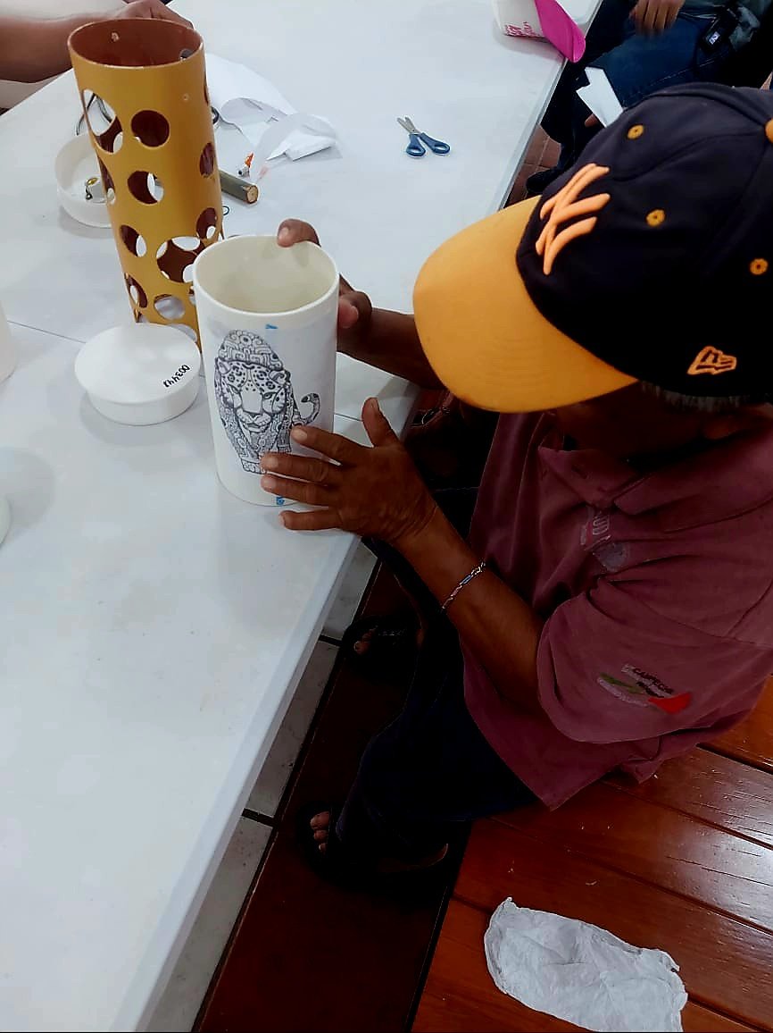 SECRETARÍA DE INCLUSIÓN IMPULSA EL TALLER “ILUMINANDO TU VIDA” EN EL ALBERGUE A JO’OLNAJ