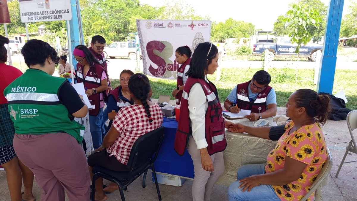 LLEGA SALUD EN TU BARRIO A LA COMUNIDAD ALIANZA PRODUCTORA, CANDELARIA