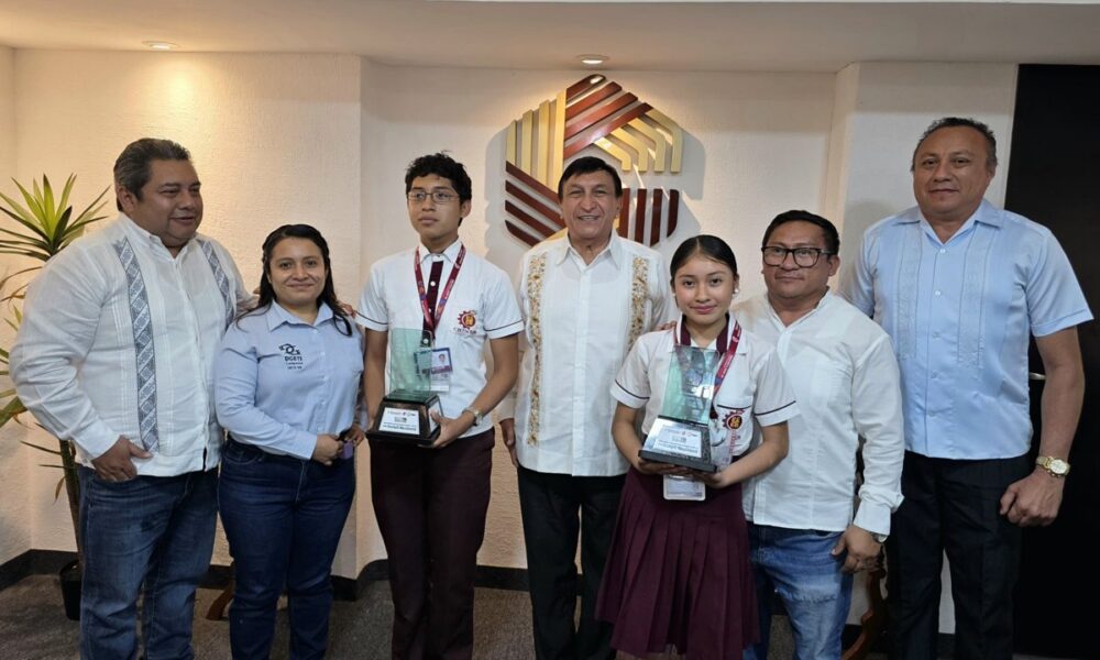 ESTUDIANTES CAMPECHANOS OBTIENEN PRIMER LUGAR EN EL ENAC DGETI 2025