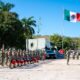 EN EVENTO PATRIÓTICO LA GOBERNADORA LAYDA SANSORES SAN ROMÁN CELEBRA EL DÍA DE LA BANDERA