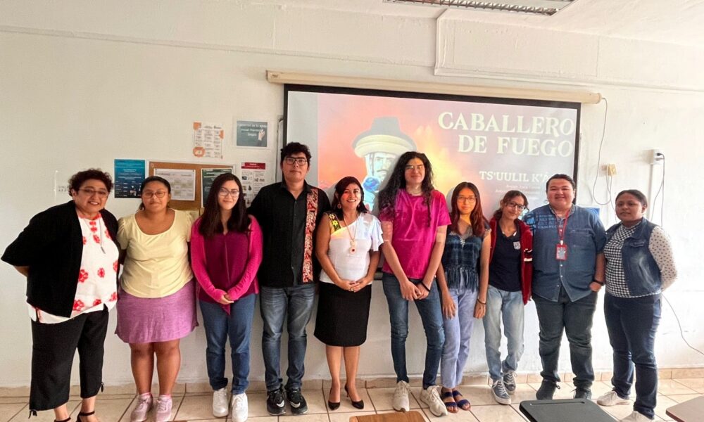 APCEC DIFUNDE MANIFESTACIÓN CULTURAL DEL CABALLERO DE FUEGO