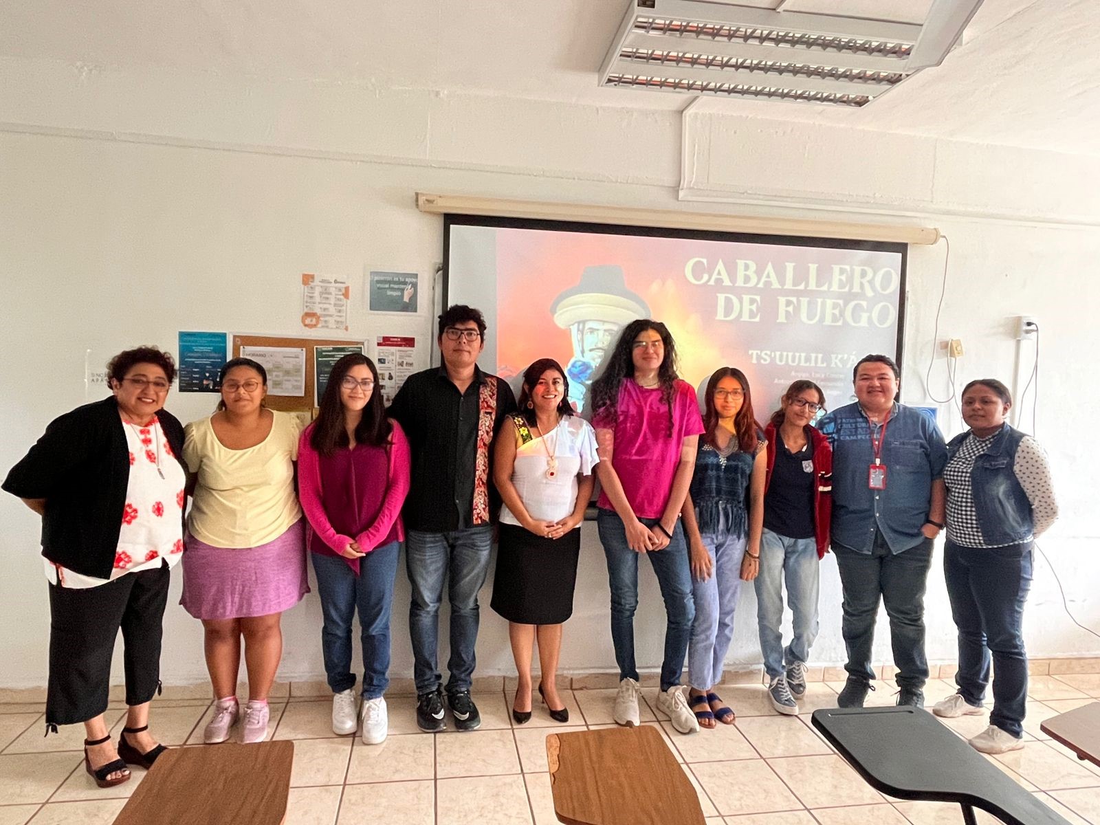 APCEC DIFUNDE MANIFESTACIÓN CULTURAL DEL CABALLERO DE FUEGO