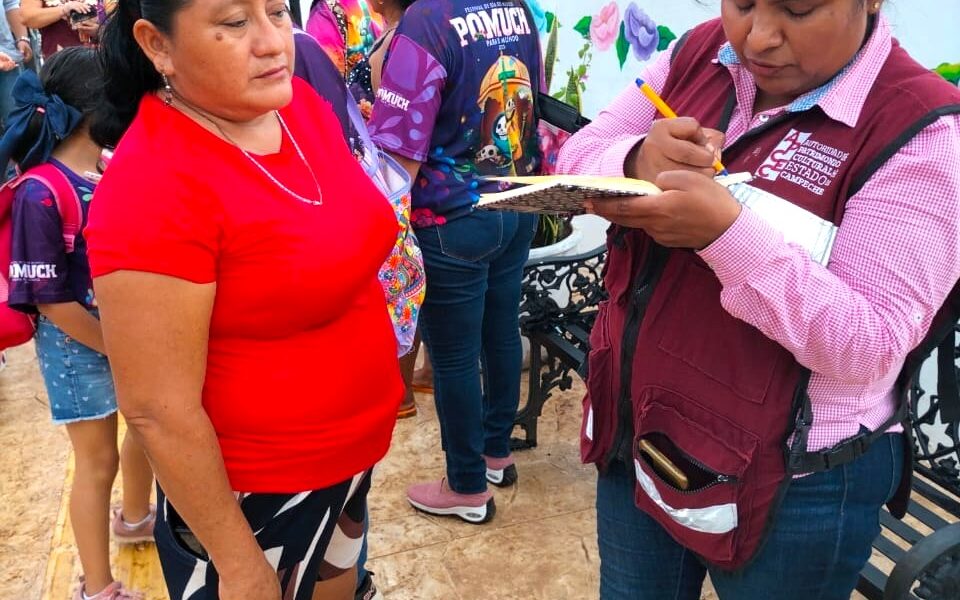 APCEC GESTIONA PINTURA Y CAL PARA OSARIOS Y ALBARRADAS EN POMUCH