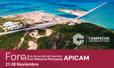 FORO PORTURIO APICAM, PLATAFORMA PARA MOSTRAR QUE CAMPECHE ES IDÓNEO PARA LA INVERSIÓN