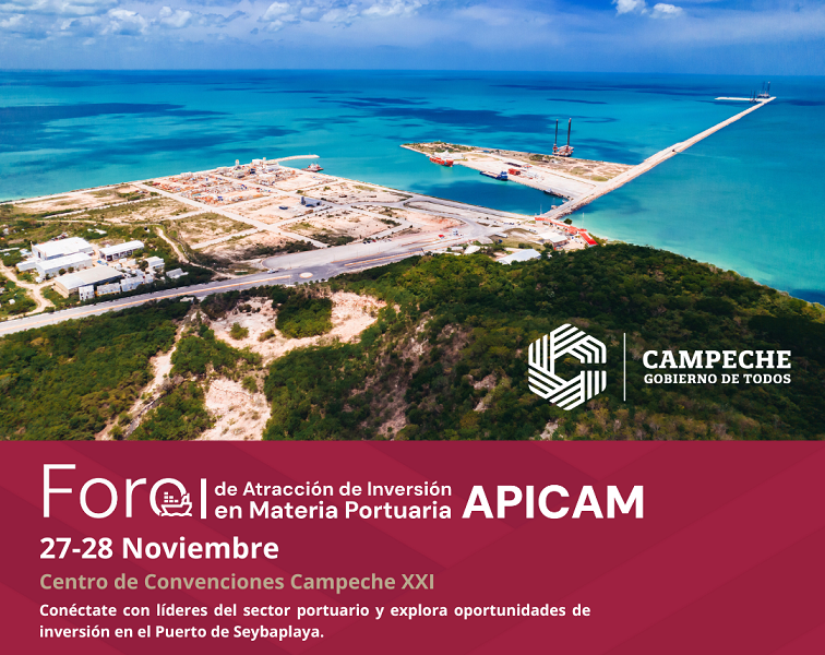 FORO PORTURIO APICAM, PLATAFORMA PARA MOSTRAR QUE CAMPECHE ES IDÓNEO PARA LA INVERSIÓN