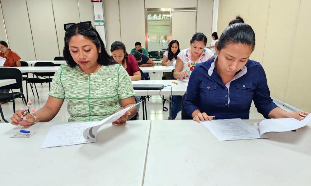 INICIA SEDUC CON APLICACIÓN DE INSTRUMENTO DE VALORACIÓN DEL DOMINIO DE LENGUA MAYA A 61 PARTICIPANTES DEL PROCESO DE ADMISIÓN DOCENTE