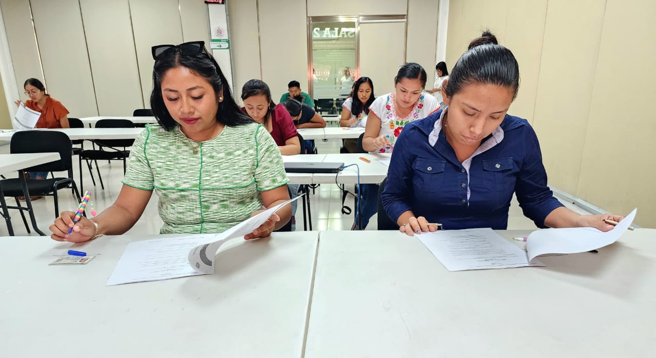 INICIA SEDUC CON APLICACIÓN DE INSTRUMENTO DE VALORACIÓN DEL DOMINIO DE LENGUA MAYA A 61 PARTICIPANTES DEL PROCESO DE ADMISIÓN DOCENTE