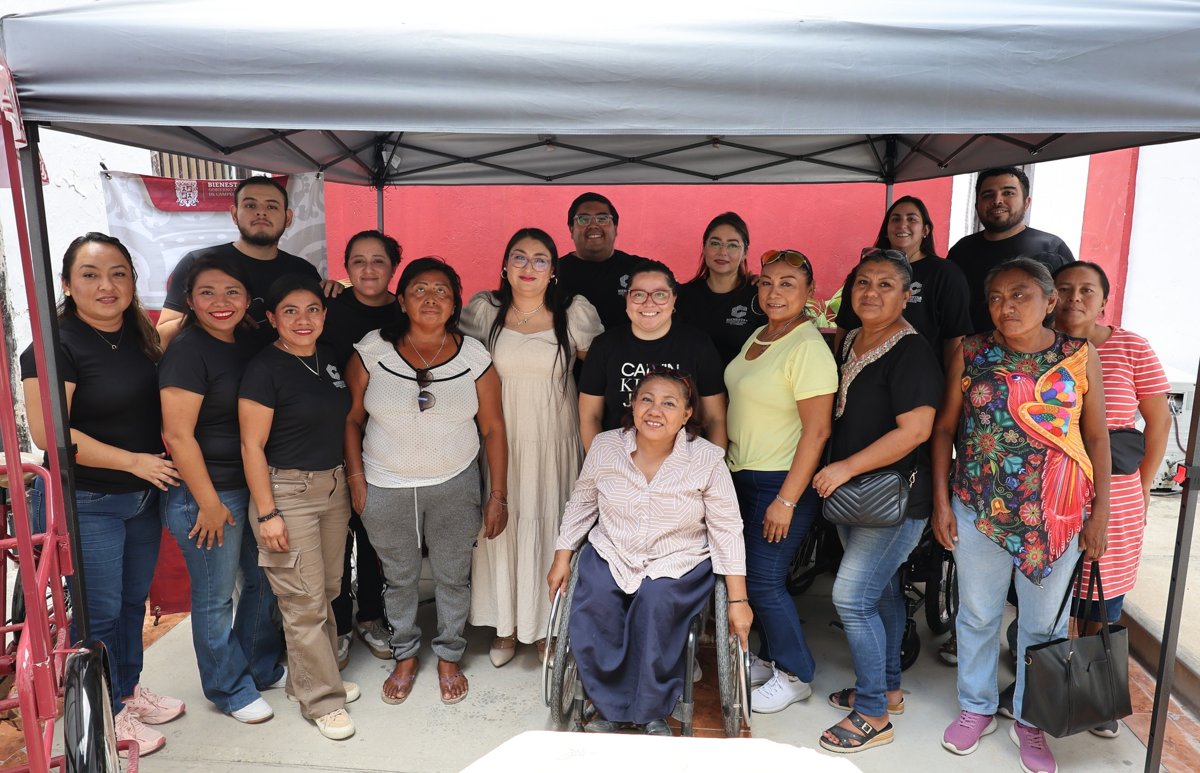 BIENESTAR ENTREGA APOYOS A FAMILIAS DE CAMPECHE, CHAMPOTÓN, SEYBAPLAYA Y TENABO