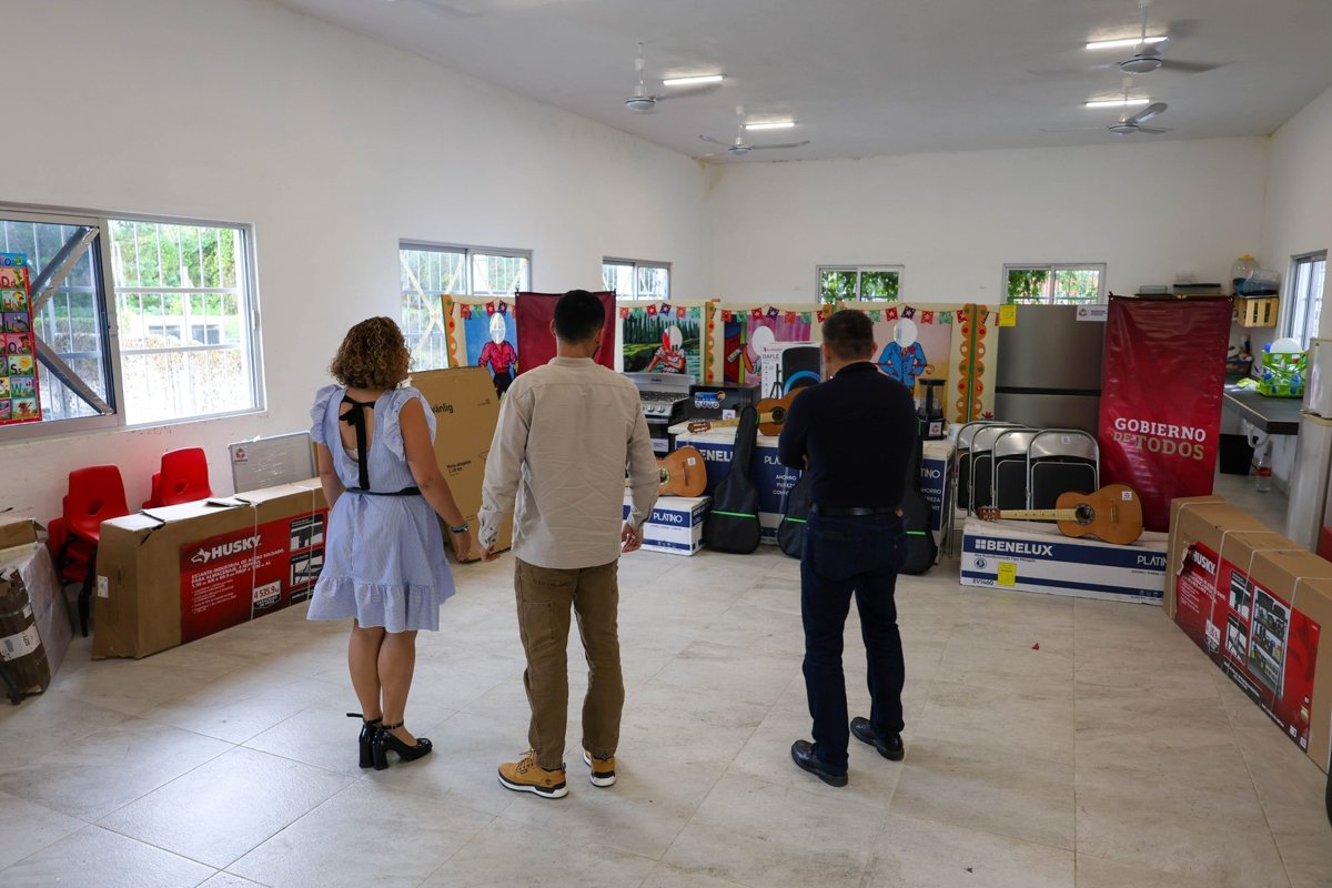 BIENESTAR ENTREGA EQUIPAMIENTO AL CDC DE IMÍ II