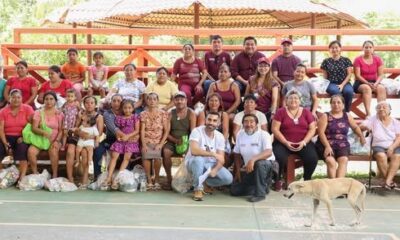 ENTREGA DE APOYOS A 50 FAMILIAS DE MUCUYCHAKÁN COMO PARTE DEL PROGRAMA DESARROLLO Y BIENESTAR