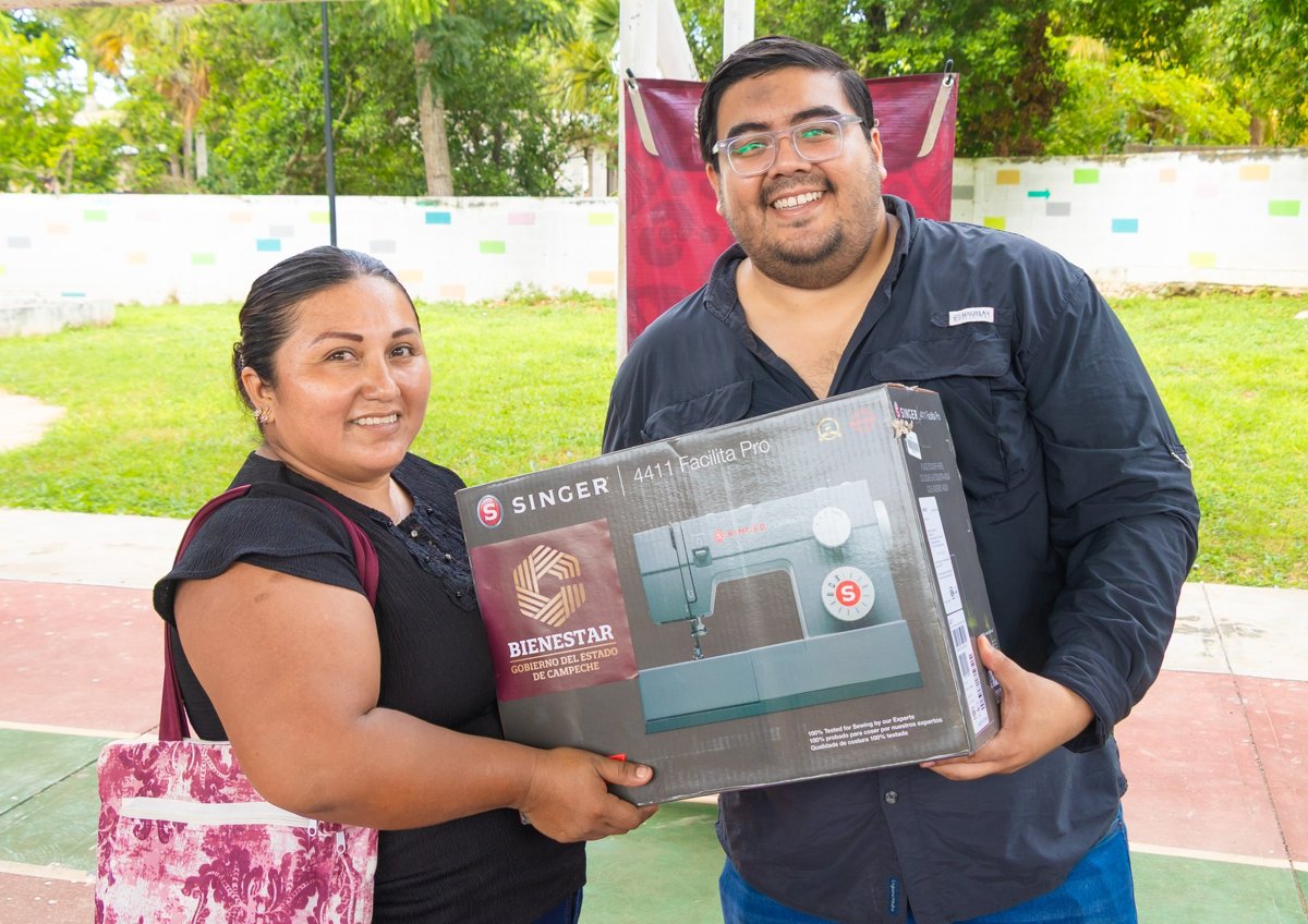 BIENESTAR ENTREGA APOYOS EN TENABO