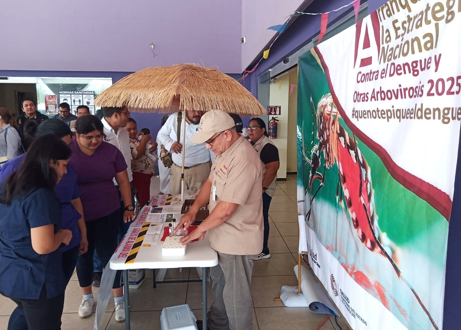 PARTICIPA CAMPECHE EN LA ESTRATEGIA NACIONAL CONTRA EL DENGUE Y OTRAS ARBOVIROSIS 2025