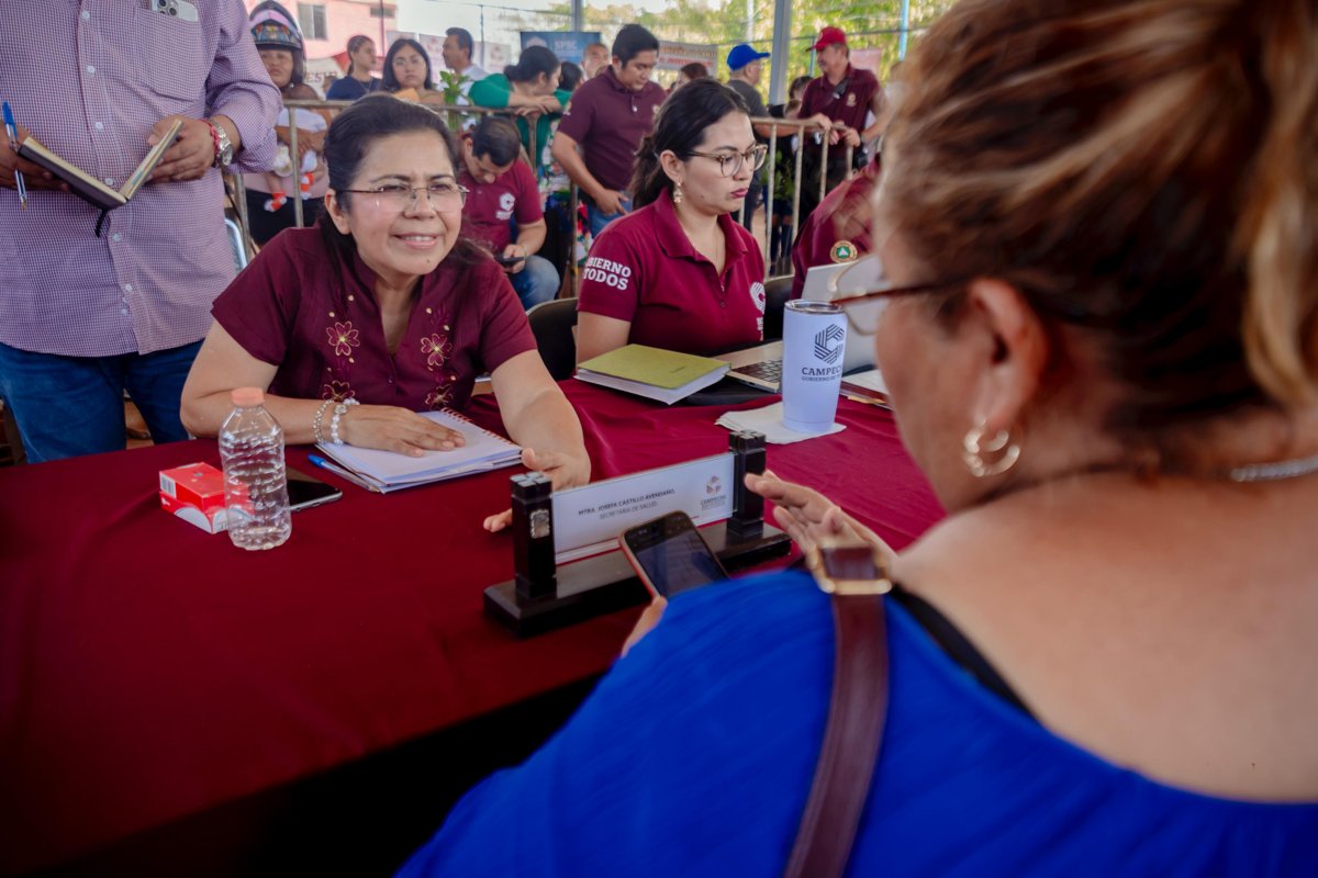 CONTINÚAN LAS MEJORAS A LA INFRAESTRUCTURA EDUCATIVA; LA GOBERNADORA, LAYDA SANSORES, INAUGURÓ EL DOMO DE LA CANCHA DE LA SECUNDARIA TÉCNICA 27