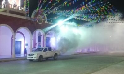 EL COMBATE AL DENGUE ES PERMANENTE EN CAMPECHE CON ACCIONES DE NEBULIZACIÓN