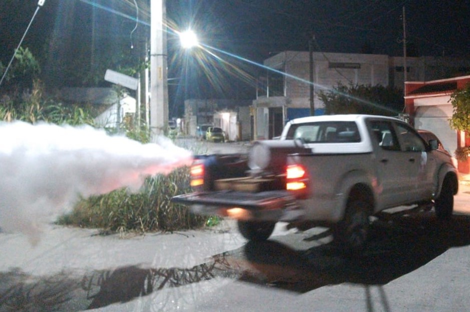 EL COMBATE AL DENGUE ES PERMANENTE EN CAMPECHE CON ACCIONES DE NEBULIZACIÓN