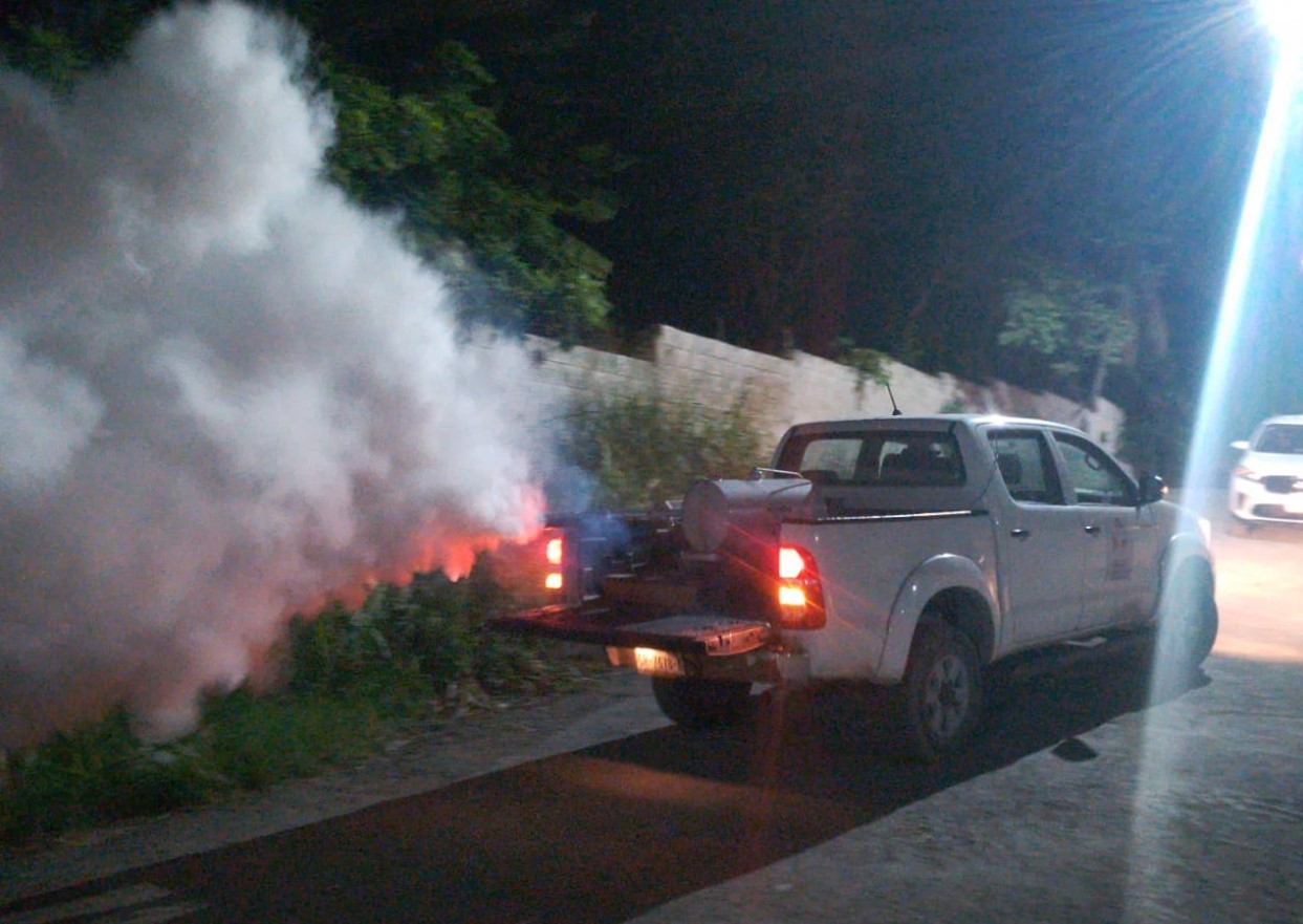 EL COMBATE AL DENGUE ES PERMANENTE EN CAMPECHE CON ACCIONES DE NEBULIZACIÓN