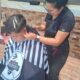 ICAT PLANTEL ESCÁRCEGA SE UNE AL INMECAR PARA BENEFICIAR CON CORTES DE CABELLO DENTRO DE LA CARAVANA DE LA SALUD EN EL ITSE