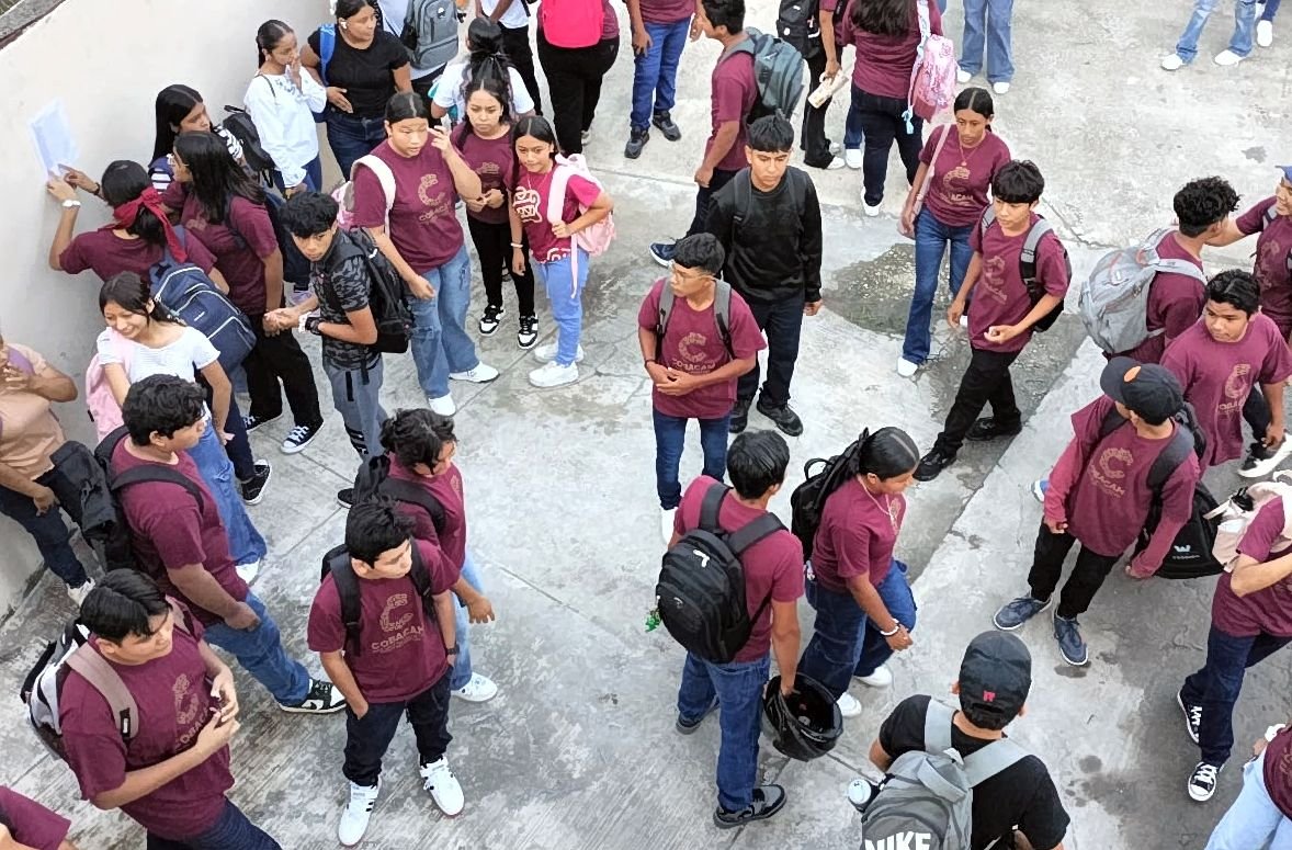 DAN BIENVENIDA A ALUMNOS DE NUEVO INGRESO EN EL COBACAM