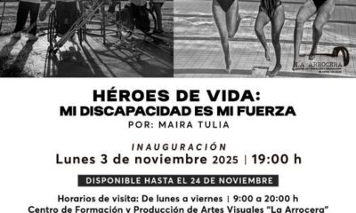 "HÉROES DE VIDA: MI DISCAPACIDAD ES MI FUERZA", EXPOSICIÓN FOTOGRÁFICA DE MAIRA TULIA, EN LA ARROCERA