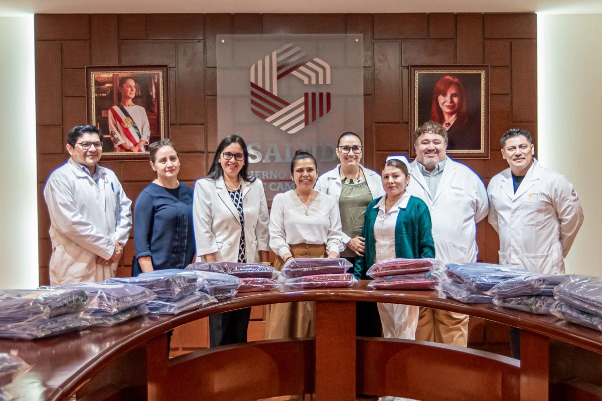 ENTREGAN PIJAMAS QUIRÚRGICAS A INSTITUCIONES DE SALUD