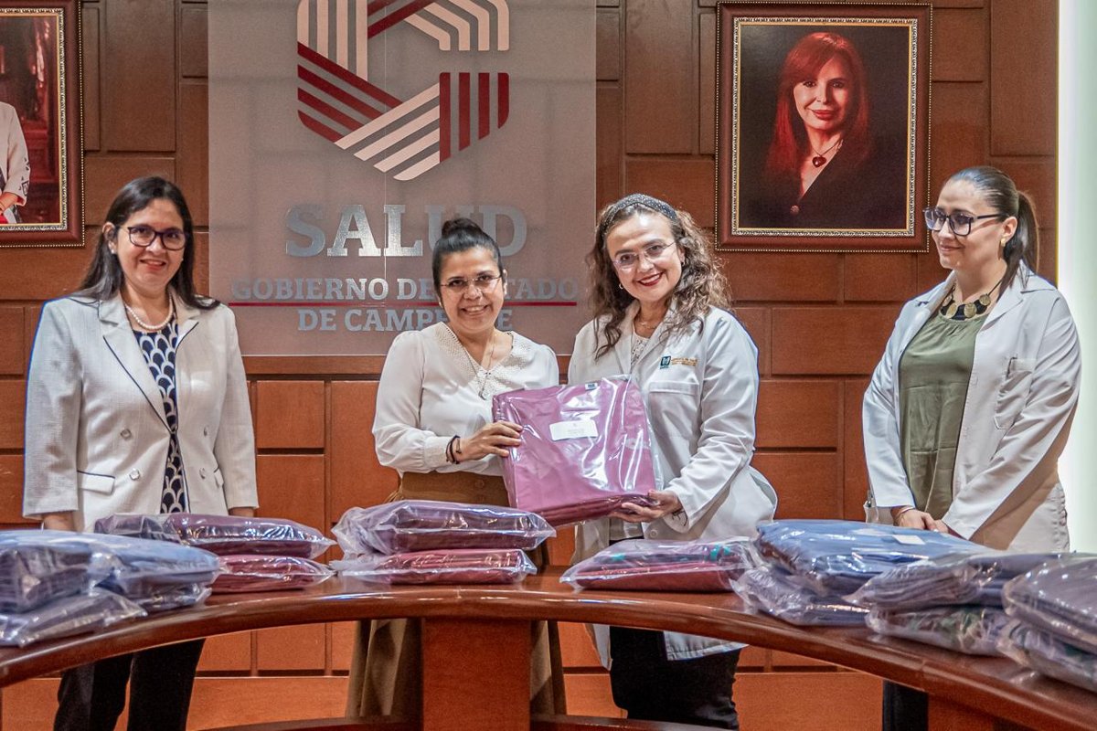ENTREGAN PIJAMAS QUIRÚRGICAS A INSTITUCIONES DE SALUD