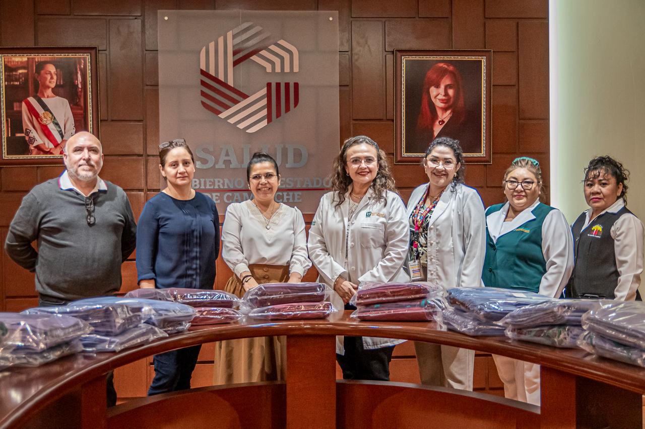 ENTREGAN PIJAMAS QUIRÚRGICAS A INSTITUCIONES DE SALUD