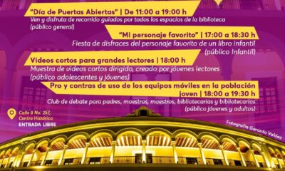 BIBLIOTECA PÚBLICA CAMPECHE CELEBRA ANIVERSARIO CON ACTIVIDADES CULTURALES