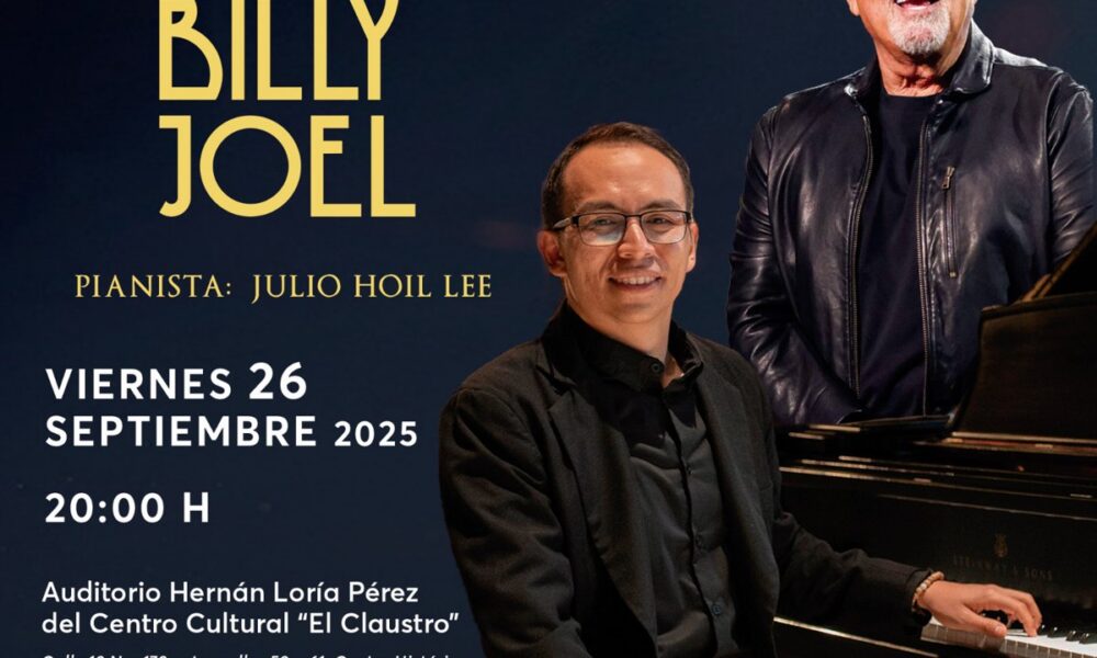 VIERNES DE RECITAL PRESENTA TRIBUTO A BILLY JOEL