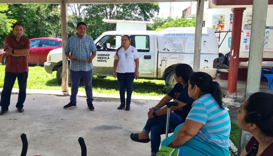 CAPACITADOS MÁS CAMPECHANOS DE COMUNIDADES RURALES PARA CUIDAR SU SALUD