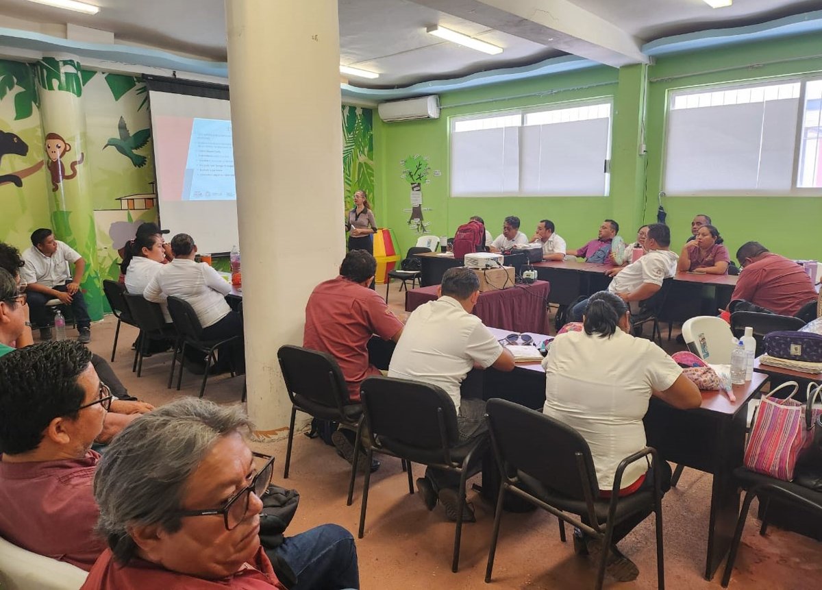 CAPACITADOS MÁS CAMPECHANOS DE COMUNIDADES RURALES PARA CUIDAR SU SALUD