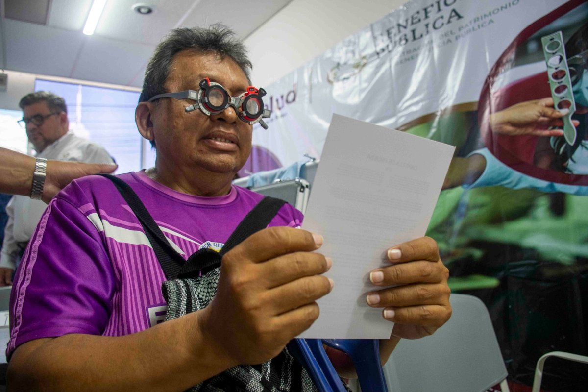 ARRANCA EN CAMPECHE JORNADA DE ENTREGA DE LENTES DE ARMAZÓN DE LA ABP