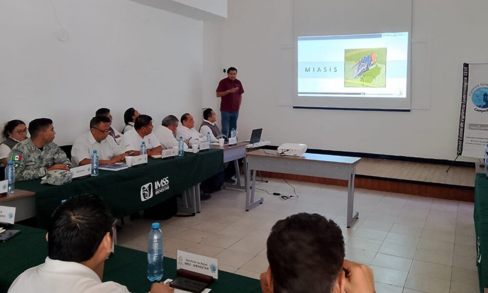 ACTUALIZAN A INSTITUCIONES DEL SECTOR SOBRE MIASIS EN HUMANOS