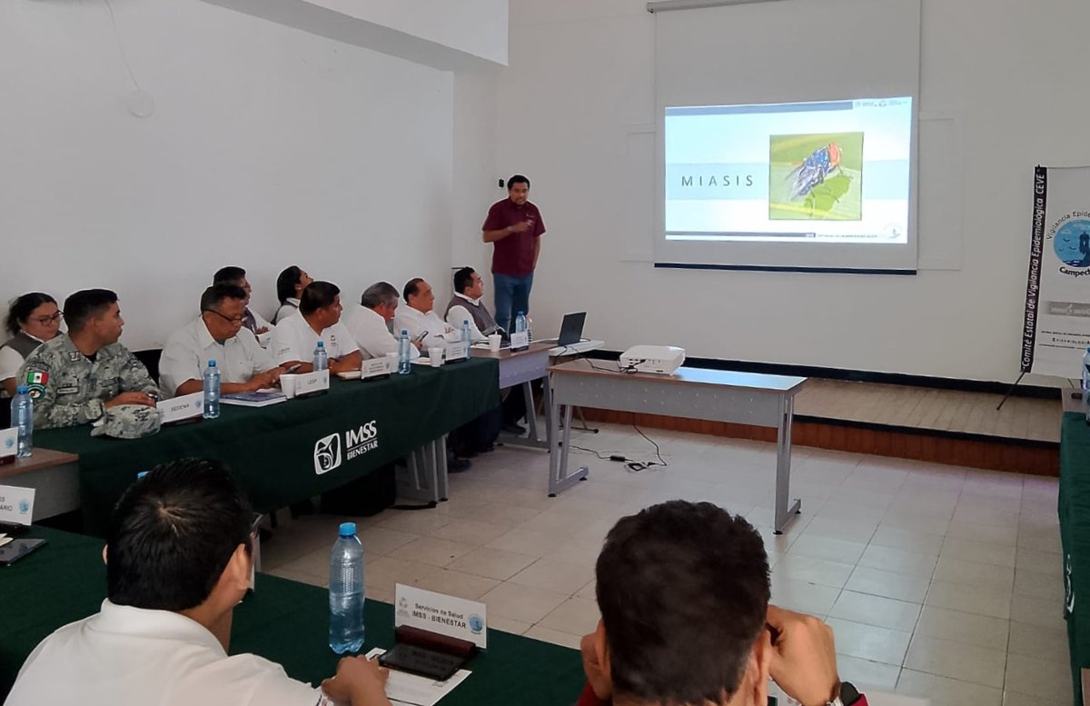 ACTUALIZAN A INSTITUCIONES DEL SECTOR SOBRE MIASIS EN HUMANOS