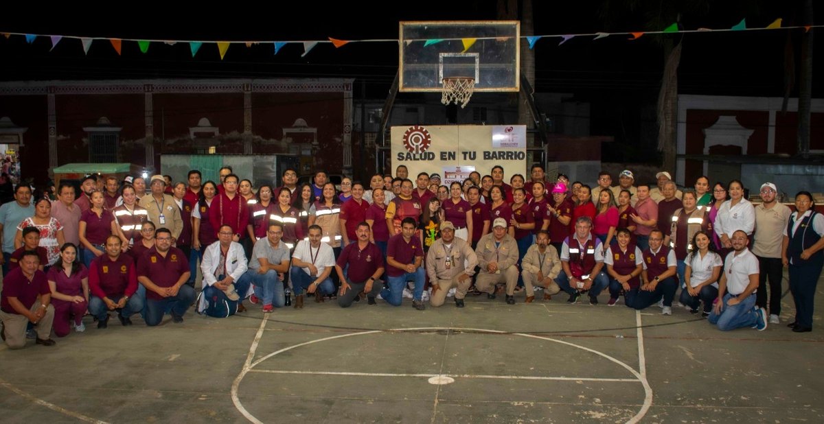 FOMENTAN HÁBITOS SALUDABLES EN DZIBALCHÉN CON SALUD EN TU BARRIO