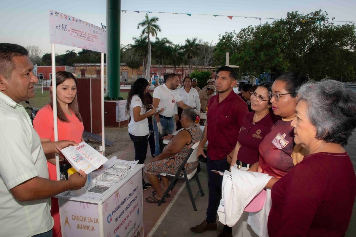 FOMENTAN HÁBITOS SALUDABLES EN DZIBALCHÉN CON SALUD EN TU BARRIO