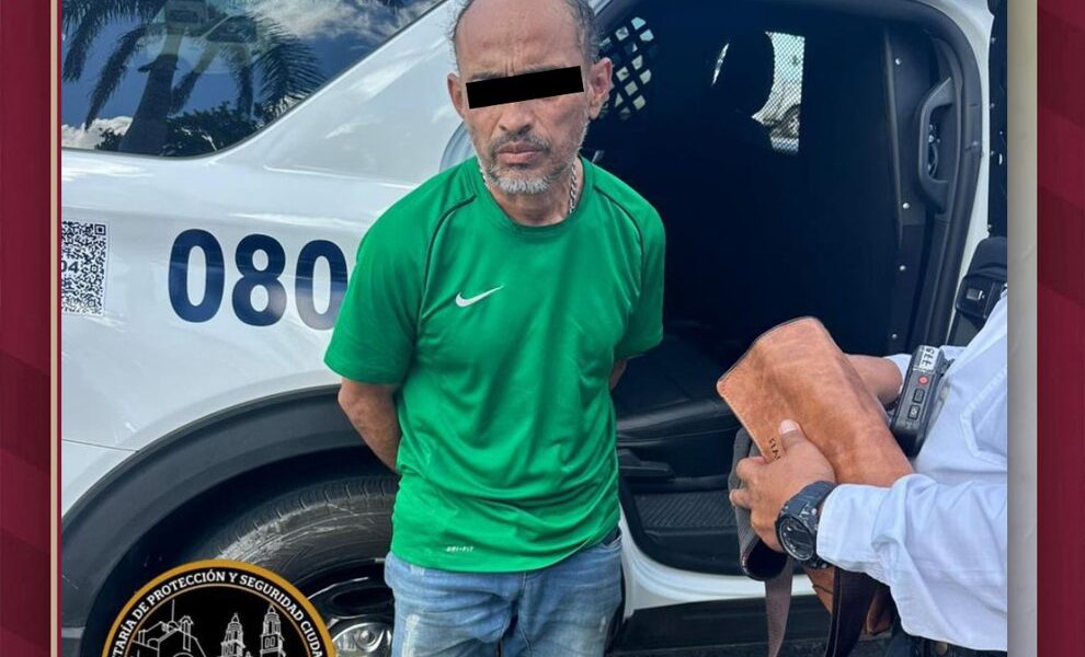 DETENIDO POR DAÑOS A BIENES EN CAMPECHE