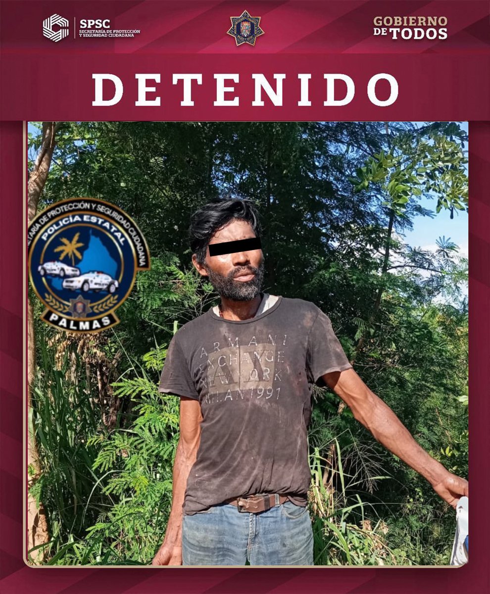 DETENIDO POR PRESUNTO ROBO A CASA HABITACIÓN EN CAMPECHE