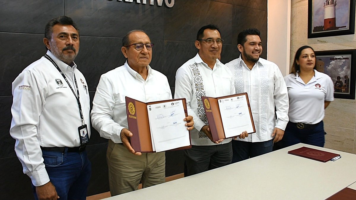 PARA GARANTIZAR MANO DE OBRA CALIFICADA EN EL SECTOR LABORAL, APICAM E ITCATCAM FIRMAN CONVENIO