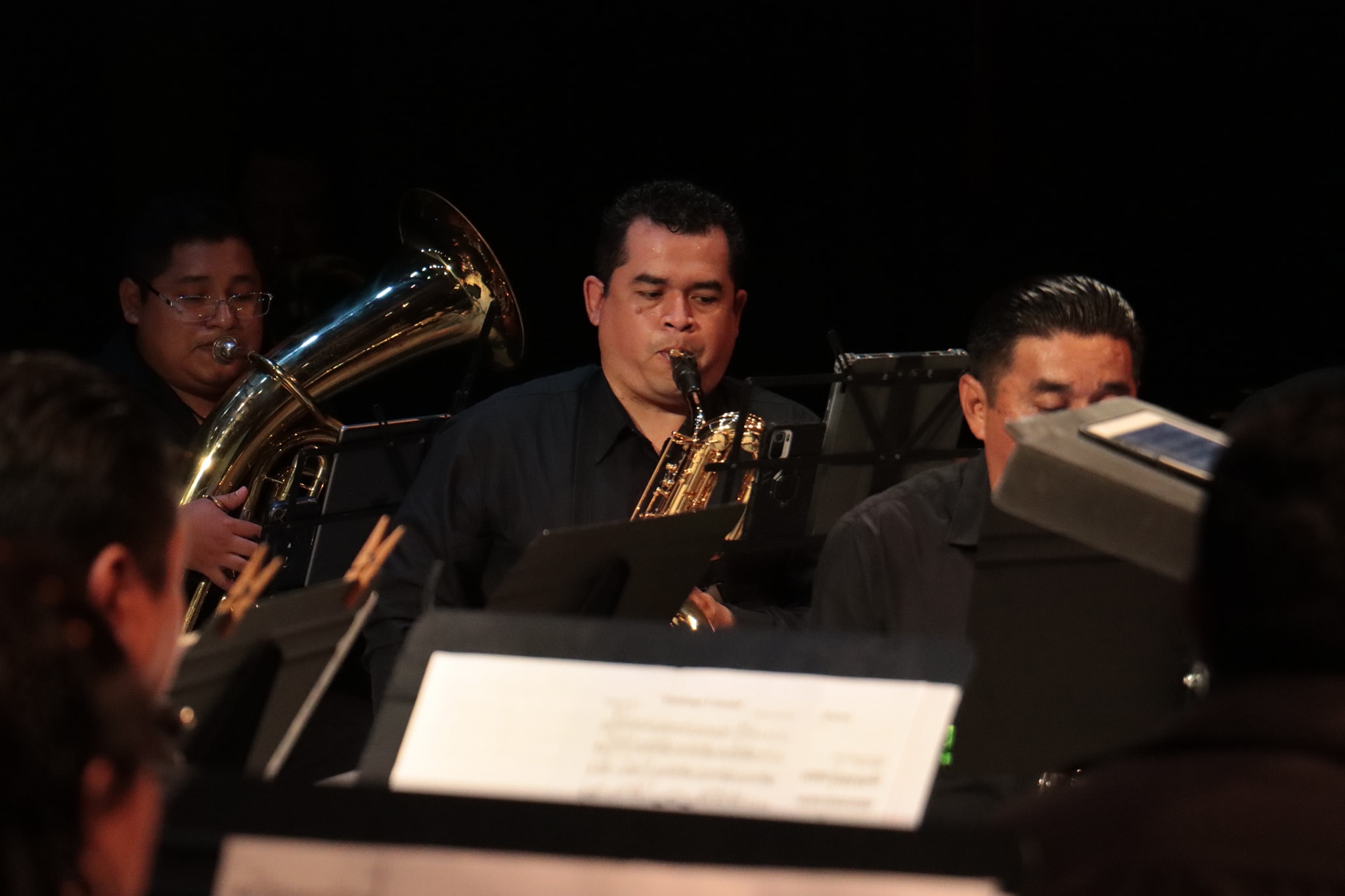 CONCIERTO PARA TROMBÓN Y BANDA DELEITA AL PÚBLICO CAMPECHANO