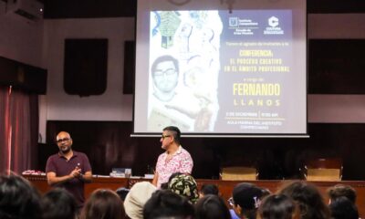 FERNANDO LLANOS, DESTACADO ARTISTA COMPARTE EXPERIENCIA CREATIVA CON JÓVENES EN EL FICH 2024