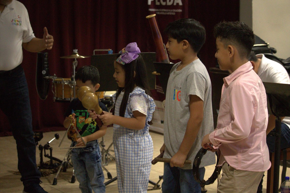 INSTITUTO DE CULTURA Y ARTES ACERCA LA MÚSICA A LA NIÑEZ CHAMPOTONERA