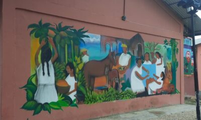 NIÑAS, NIÑOS Y JÓVENES DE NOHAKAL REALIZAN MURAL COLECTIVO