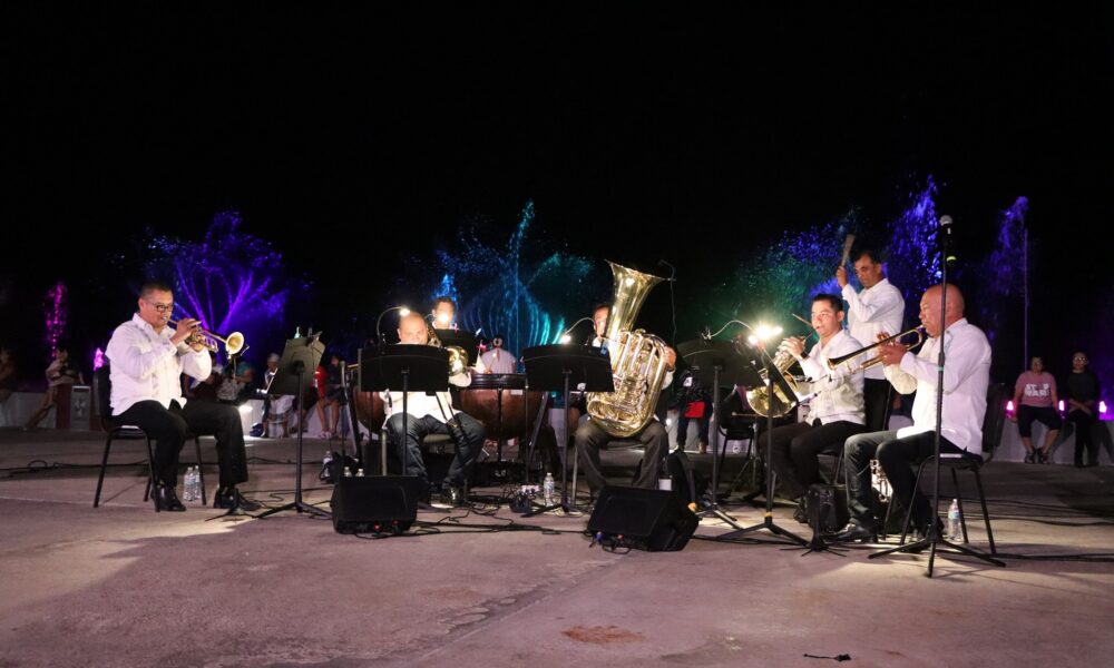 QUINTETO DE METALES PRESENTÓ EL CONCIERTO “MÚSICA ACUÁTICA” EN EL MALECÓN DE LA CIUDAD