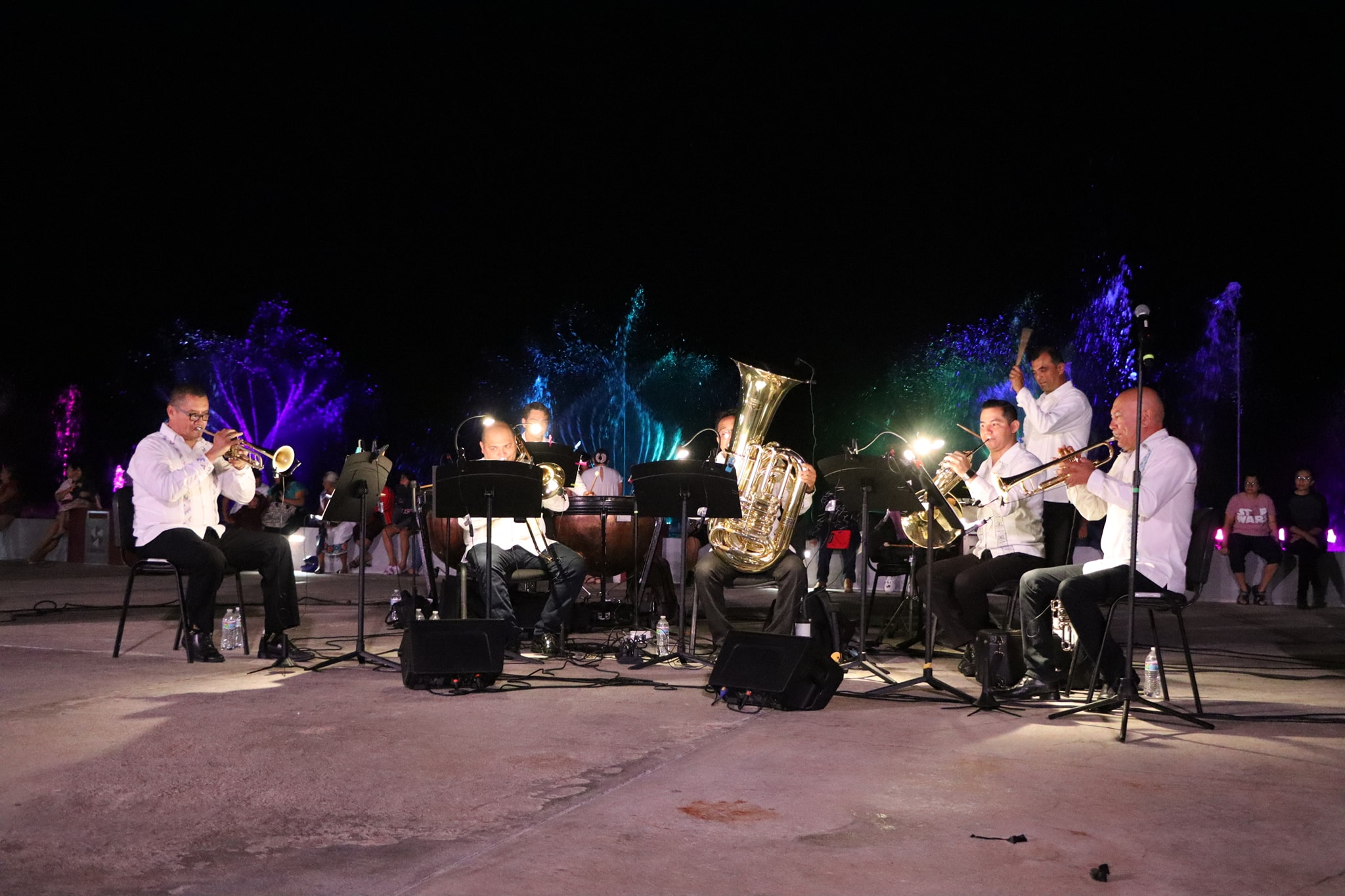 QUINTETO DE METALES PRESENTÓ EL CONCIERTO “MÚSICA ACUÁTICA” EN EL MALECÓN DE LA CIUDAD