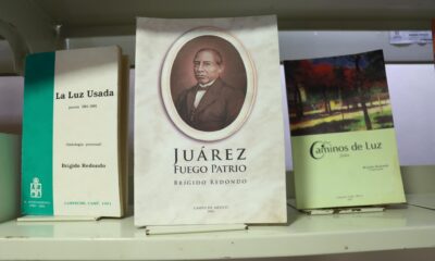 INAUGURAN SALA BRÍGIDO A. REDONDO DOMÍNGUEZ EN LA BIBLIOTECA CENTRAL ESTATAL FRANCISCO SOSA ESCALANTE EN HOMENAJE AL POETA Y DRAMATURGO CAMPECHANO