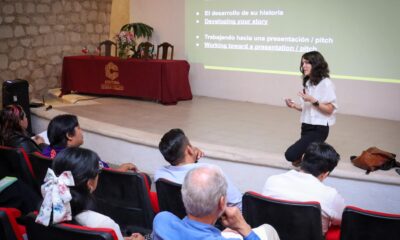 ABBY FULLER, CINEASTA Y DOCUMENTALISTA GANADORA DEL EMMY COMPARTIÓ TALLER DE CAPACITACIÓN CINEMATOGRÁFICA EN CAMPECHE