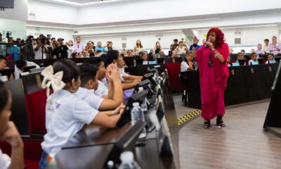 LA NIÑEZ CAMPECHANA ES EL MAÍZ FRESCO QUE DA CERTEZA AL FUTURO Y AL MAÑANA, DESTACA LA GOBERNADORA, LAYDA SANSORES, ANTE LA XXII LEGISLATURA INFANTIL