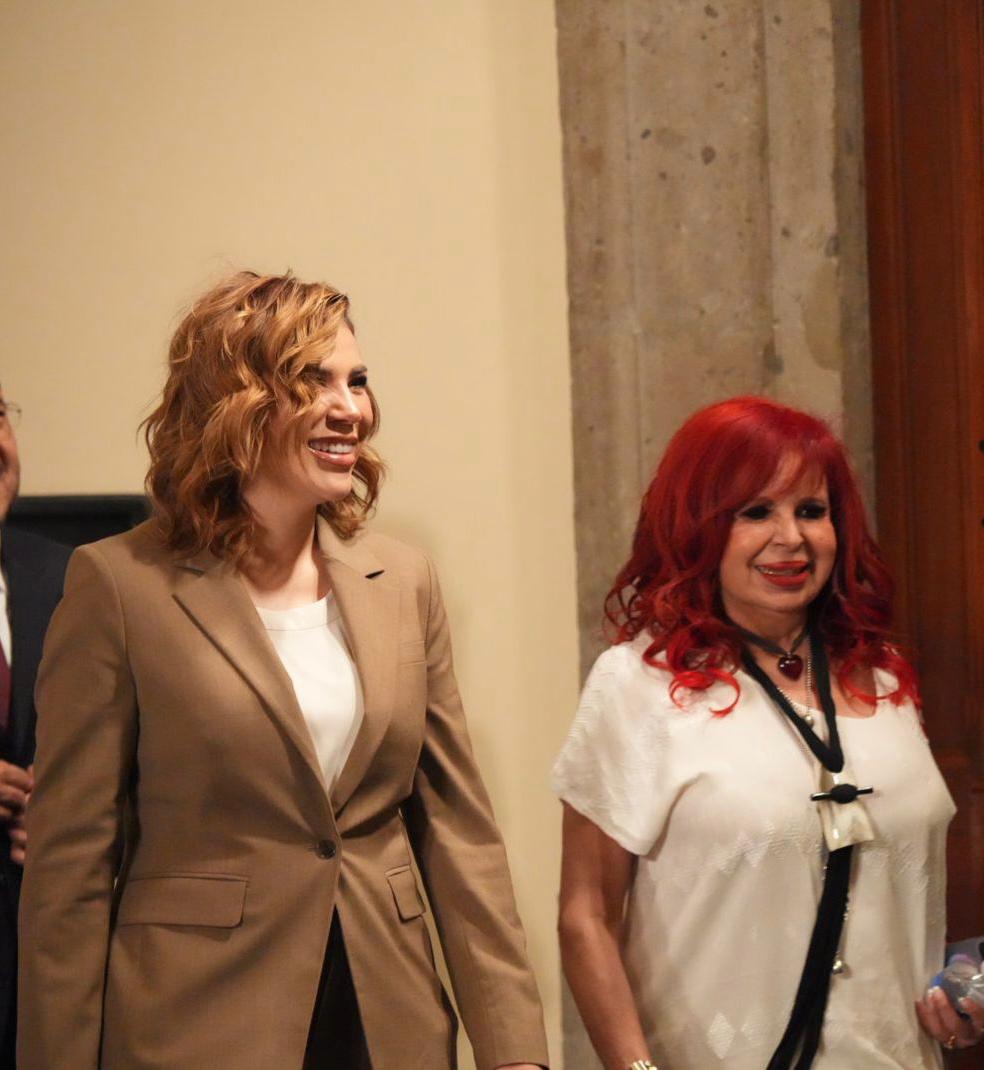 La Gobernadora, Layda Sansores San Román, Acompañó Al Presidente, López Obrador, En La Presentación De Los Avances Del Programa Imss-Bienestar