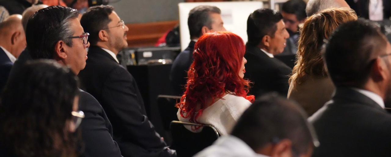 La Gobernadora, Layda Sansores San Román, Acompañó Al Presidente, López Obrador, En La Presentación De Los Avances Del Programa Imss-Bienestar